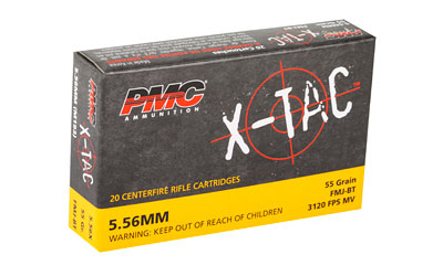 PMC XTAC 556NATO 55GR FMJBT 20/1000