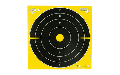 ALLEN EZ AIM 8"X8" BULLSEYE 25PK