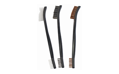 B/C UTILITY BRUSHES BRNZ/NYL/STL 3PK