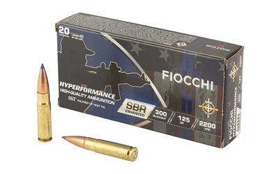 FIOCCHI HYPR SBR 300BLK 125GR 20/200