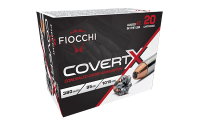 FIOCCHI COVERT X 380ACP 95GR 20/200