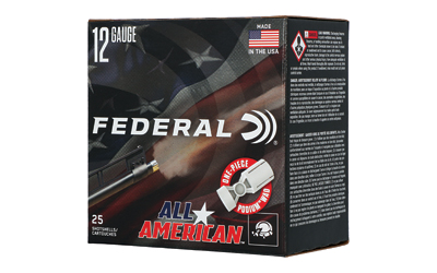 FED ALL AMER 12GA 2.75" 1 1/8OZ #7.5