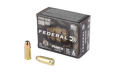 FED PUNCH 9MM 115GR JHP 20/200