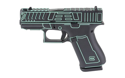 GLOCK 43X 9MM 10RD OUTLANDER BLUE