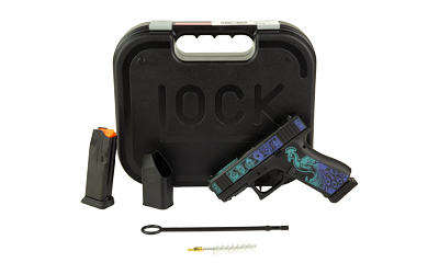 GLOCK 43X 9MM 15RD FS PEACOCK