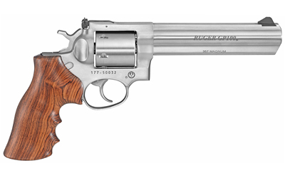 RUGER GP100 357MAG 6" STS 6RD AS