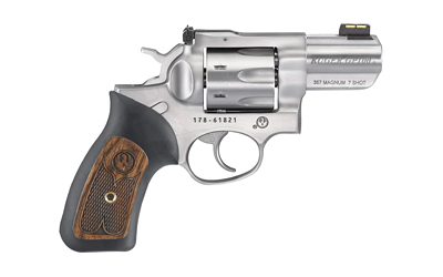 RUGER GP100 357MAG 2.5" STN 7RD AS