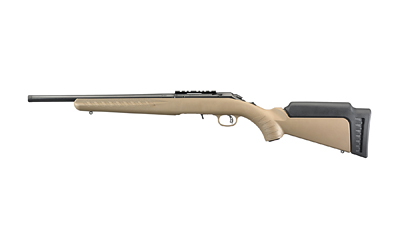 RUGER AMER RF 22LR 16" FDE 10RD TB