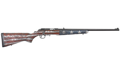 RUGER AM RIM 22LR 22" 10RD RWB WD