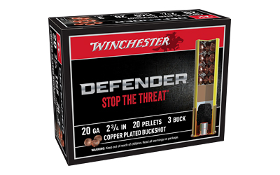 WIN DEF 20GA 2-3/4" BUCK 3 10/100