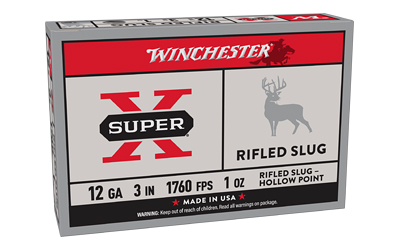 WIN SPRX 12GA 3" 1OZ RIFLED 5/250