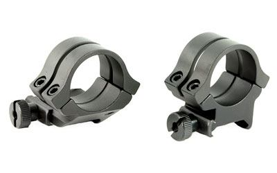 WEAVER QUAD LOCK RNGS 1" HI EXT MBLK