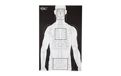 [ACTVTAC-P-100] ACTION TGT 2 SIDED BY V-TAC 100PK
