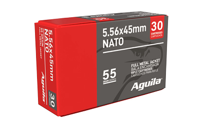 [AGA1E556155] AGUILA 556NATO 55GR FMJ 30/2250