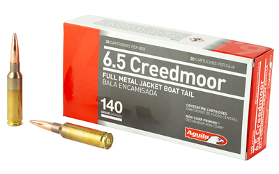 [AGA1E650110] AGUILA 6.5CREED 140GR FMJBT 20/500