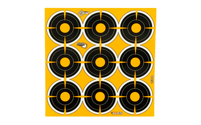 [ALN15318] ALLEN EZ AIM 2" BULLSEYE 12 SHEETS