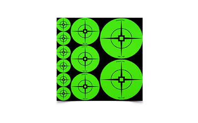 [BC33938] B/C TARGET SPOTS GREEN ASSORTMENT