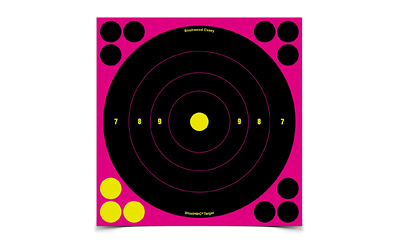 [BC34808] B/C SHT-N-C BULLSEYE TGT PINK 6-8"