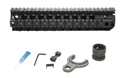 [BCM-QRF-10-556-BLK] BCM GUNFTR QUAD RAIL 556 10" BLK