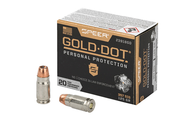 [CCI23918GD] SPR GOLD DOT 357SIG 125GR HP 20/200