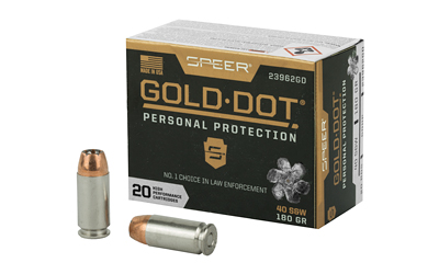 [CCI23962GD] SPR GOLD DOT 40SW 180GR HP 20/200