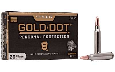 [CCI24469] SPR GOLD DOT 223 REM 75GR SP 20/200