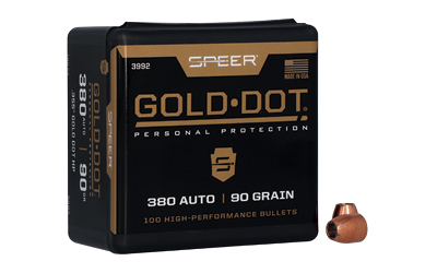 [CCI3992] SPR GOLD DOT .355 90GR HP 100CT