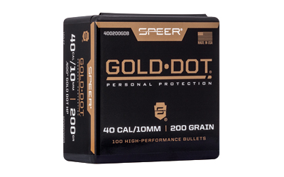 [CCI400200GDB] SPR GOLD DOT .400 200GR HP 100CT