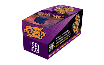 [DFCARTON-10-TC-BLK] DFCO TIGER CLAW 10PK DISP CARTON