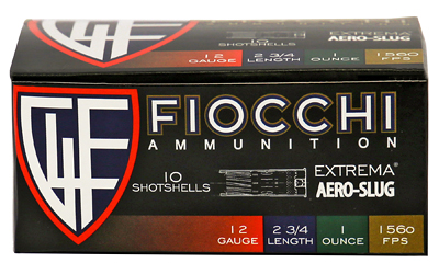 [F12SLUG] FIOCCHI 12GA AERO SLUG HV 10/250
