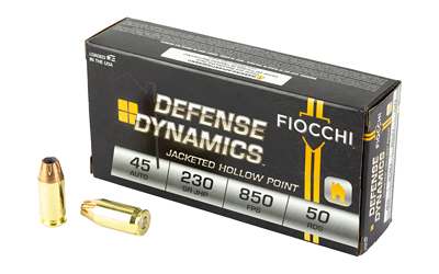[F45T500] FIOCCHI 45ACP 230GR JHP 50/500