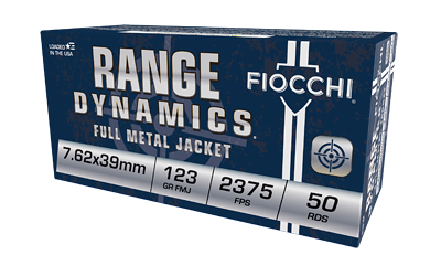 [F762X39A] FIOCCHI 7.62X39 FMJ 123GR 50/500