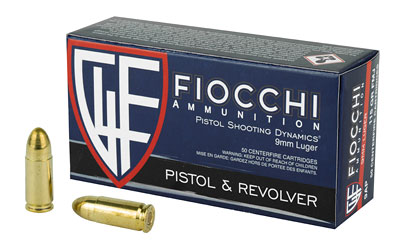 [F9AP] FIOCCHI 9MM 115GR FMJ 50/1000