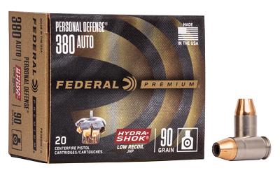 [FE380HS1PDH] FED PD HYDRA-SHK 380ACP 90GR 20/200