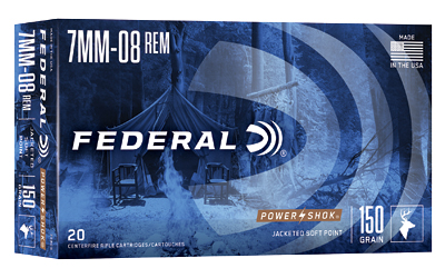 [FE708CS] FED PWRSHK 7MM08 150GR SP 20/200