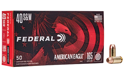 [FEAE40R3] FED AM EAGLE 40S&W 165GR FMJ 50/1000