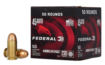 [FEAE45A50] FED AM EAGLE 45ACP 230GR FMJ 50/500