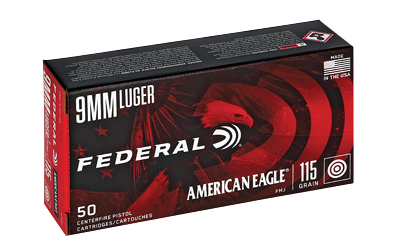 [FEAE9DPBX] FED AM EAGLE 9MM 115GR FMJ 50/1000