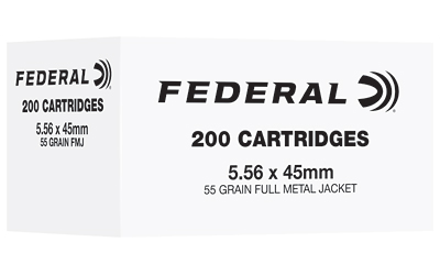 [FEFC556F200] FED 5.56NATO 55GR FMJ 200/1000