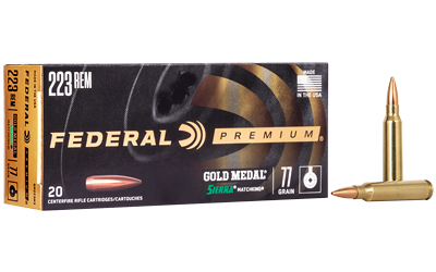 [FEGM223M3] FED GOLD MDL 223REM 77GR BTHP 20/200