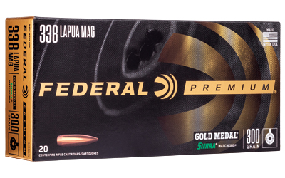 [FEGM338LM2] FED 338 LAPUA 300GR MATCHKING 20/200