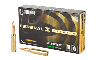 [FEGM65CRD1] FED GOLD MDL 6.5CREED 140GR SMK 20