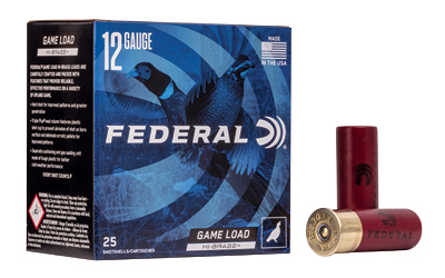 [FEH1266] FED GAME LOAD 12GA 2.75" #6 25/250