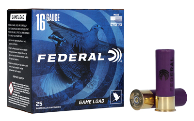[FEH1606] FED GAME LOAD 16GA 2 3/4" #6 25/250