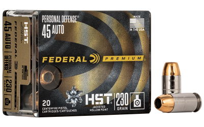 [FEP45HST2S] FED PRM HST 45ACP 230GR JHP 20/200