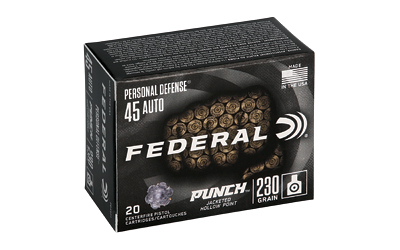 [FEPD45P1] FED PUNCH 45ACP 230GR JHP 20/200