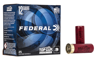 [FETGS1288] FED TOP GUN 12GA 2.75" #8 1 OZ 25/