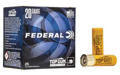[FETGS2248] FED TOP GUN 20GA 2.75" #8 25/250