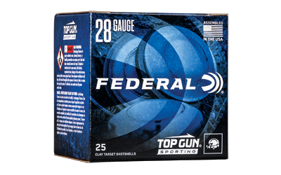 [FETGS28218] FED TOP GUN 28GA 2.75" #8 25/250