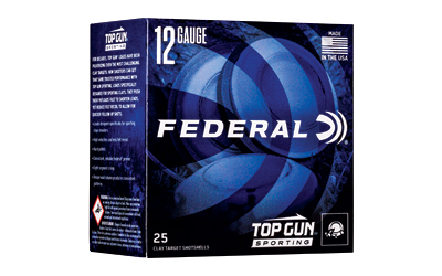 [FETGSH128] FED TOP GUN 12GA 2.75" #8 1 OZ 25/